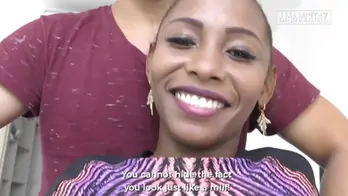 Slim latinas picked up for relaxing sex full