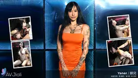 Hot tattooed chick yaner fucked in club s bathroom by pick up artist avjiali