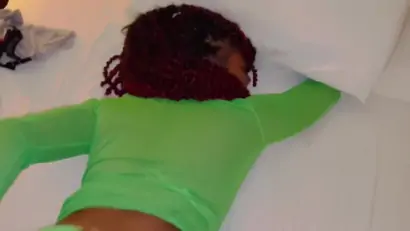 Stepdaddy bbc took me on the river and slipped into this phat ebony juicy pussy