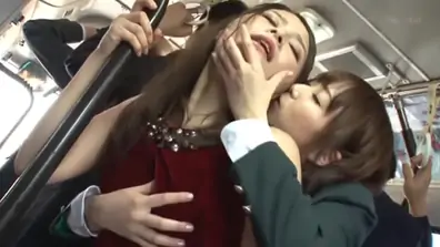 Japan lesbian handgag