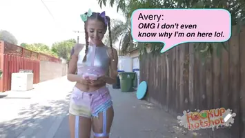 Rough stud going deep with hottie avery adair full video