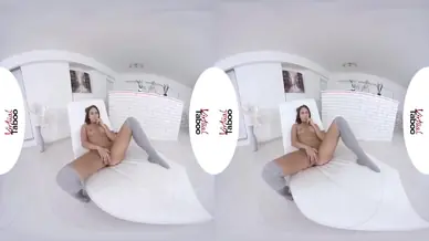 Virtual reality and jeanine hot in petite jenny with young hot body