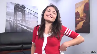 Adria rae in cheerleader outfit fucked