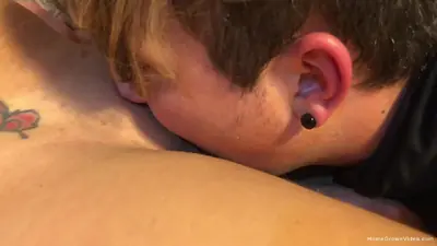 Awesome girl on girl on guy aline evans scarlett taylor and stephan rogers