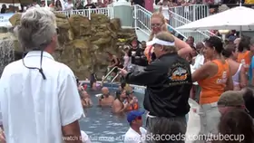 Nudist swinger pool party key west
