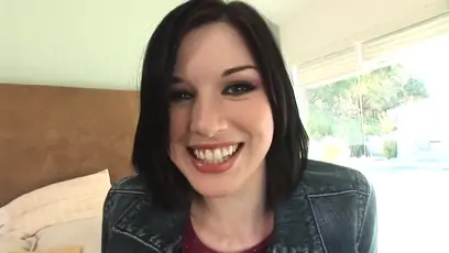 Hot teen 18 stoya licks big cock and takes it from the
