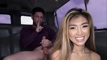 Asian shemale manaw rides the raw dick