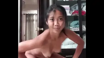 Asian teen strip