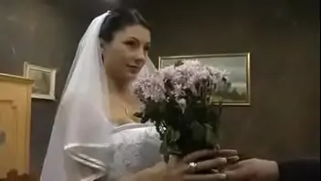 Bride caught