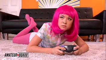 Gamer girl anal