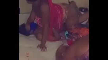 My white dick cuming in afrian pussy in africa