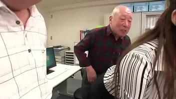 Old man teaching