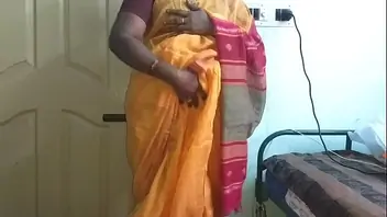 Tamil girl milking